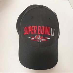 47‎ Brand Tampa Bay Buccaneers Super Bowl LV 55 Black Hat Cap